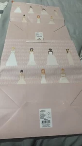 Gift Bags For Bridal Shower /WeddingLot Of 2 Pink Never Used Small Markings - Picture 1 of 8