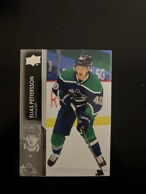 2021-22 Upper Deck Series 1 Elias Pettersson #179 Vancouver Canucks - Image 1 of 2