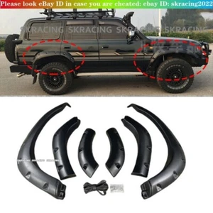 Fits For Land Cruiser lc80 fj80 1991-1997 Fender Flares Wheel Arches Wide body - Picture 1 of 11