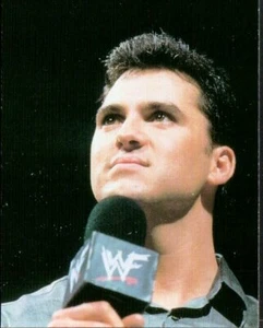 1999 Comic Images WWF SmackDown Wrestling Card #40 Shane McMahon Rookie RC - Picture 1 of 2
