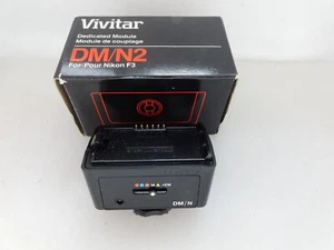 Vivitar Flash Module DM/N2 For Nikon FG, FE-2, FA & F3 Film Cameras, Unused - Picture 1 of 2