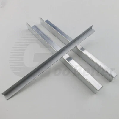 Aluminium Winkel L Profil gleichseitig Alu Schiene Aluprofil Kanten Zierstreifen - Bild 1 von 4