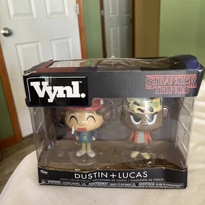 Funko VYNL: Stranger Things - ST - 2 Pack - Lucas&Dustin Neu Originalverpackt!  Karton hat Gebrauchsspuren - Bild 1 von 10