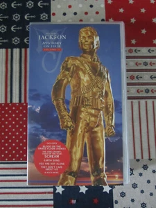 MICHAEL JACKSON HISTORY ON FILM VOLUME TWO 1997 VHS VIDEO TAPE UK PAL FORMAT - Picture 1 of 4