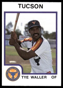 1987 ProCards #2115 Tye Waller Rookie Tucson Toros - Bild 1 von 2