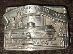 Arroyo Grande 1984 American Oil Field Gürtelschnalle #1328/10000 - Bild 1 von 9