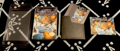 Sky Shark NES NR MINT (Nintendo Entertainment System, 1989) CIB - Image 1 of 4