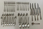 MEMORY HIAWATHA GRILL FLATWARE SERVICE SET FOR 8 WM ROGERS IS SILVER-PLATE 1937