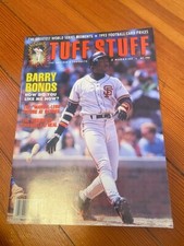 VTG Tuff Stuff Magazine October 1993 Barry Bonds Front Cover Sports Card Prices