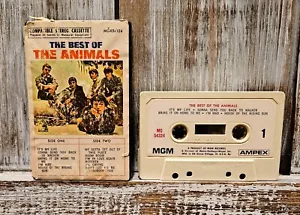 *RARE* The Best of The Animals" Cassette Tape! Ampex (MGX 54323) - Picture 1 of 5