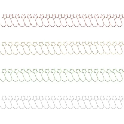 Decorative Metal Five-pointed Star Hook Tree Hanging Pendant Decorations - Image 1 of 4