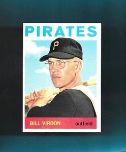 ¡ALTA CALIDAD! ¡NÚMERO ALTO #! ¡BIL VIRDON-PIRATAS DE PITTSBURGH! 1964 Topps # 495 - Imagen 1 de 2
