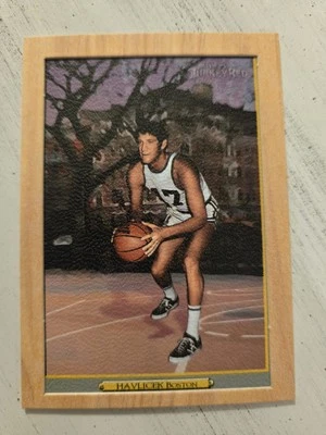 2006-07 Topps Turkey Red - John Havlicek 1/1 Wood Frame One of One - Image 1 of 4