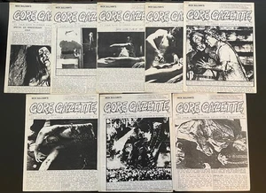 Rick Sullivan's GORE GAZETTE No. 70-78 Lot NYC Horror Exploitation Fanzine Rare - Picture 1 of 17