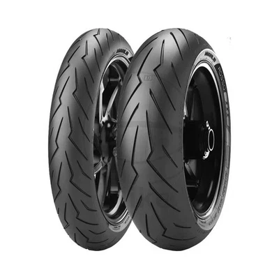 Pneumatico PIRELLI Diablo Rosso III 190/55ZR17 per BMW S 1000 RR 2009-2024 Foto 1 de 2