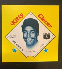 1985 Kitty Clover UNCUT DISC - DAVE WINFIELD - GEM MINT -  FLAWLESS - YANKEES