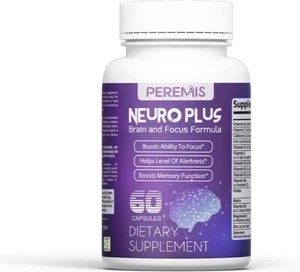 Neuro Plus | Brain & Focus Nootropic for studying, cramming, mental focus BEST!! - Picture 1 of 5