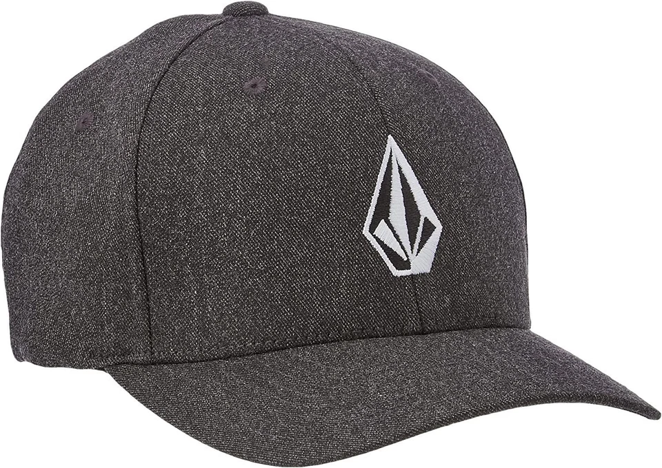 Volcom Condition Mens Baseball Cap, Charcoal Heather, Size S/M - Image 1 of 3