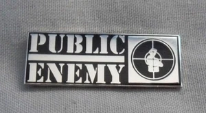 *NEU* Public Enemy Emaille Pin Anstecker. Hip-Hop, Def Jam, Beastie Boys, Eminem - Bild 1 von 1