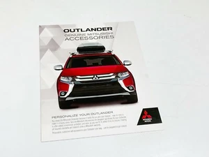 2016 Mitsubishi Outlander Accessories Brochure - Picture 1 of 1