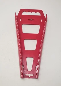 Hansen "Quik-Pik" 13 Slot SAE Wrench Rack / Holder Made In USA #5301 Red  - Picture 1 of 3