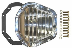 Polished Aluminum Rear 9.75" Ring Gear Differential Cover, Fits Dana 60 - Picture 1 of 1