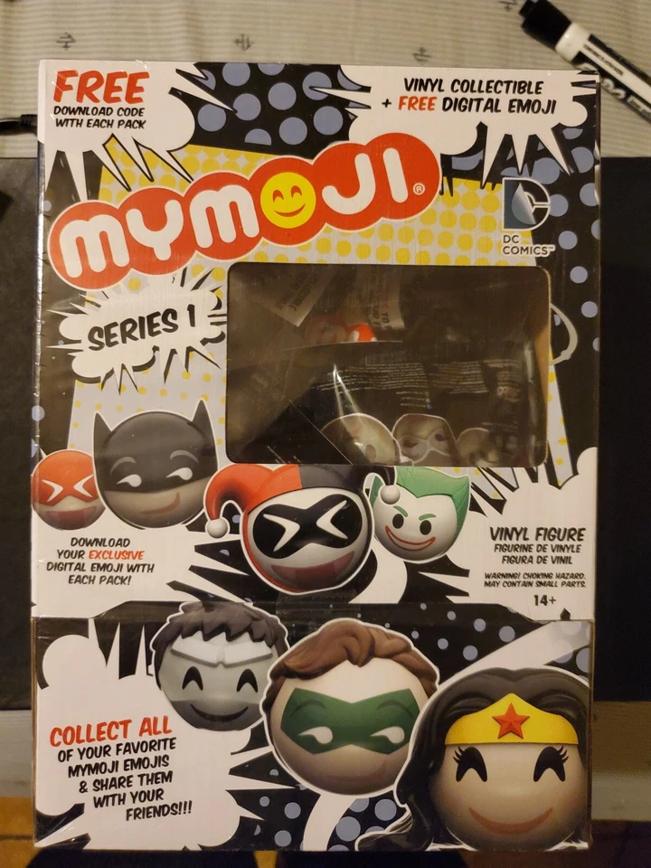DC COMICS MYMOJI Series 1 SEALED CASE OF 24 - Image 1 of 4