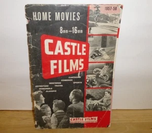 1957-58 Vintage CASTLE Films 8mm-16mm Home Movies Catalog Woody Woodpecker &more - Picture 1 of 6