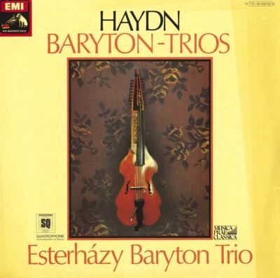 HAYDN 11 Baryton Trios ESTERHAZY TRIO EMI C151-6458 2LP Gatefold QUADRO NM- - Image 1 of 3