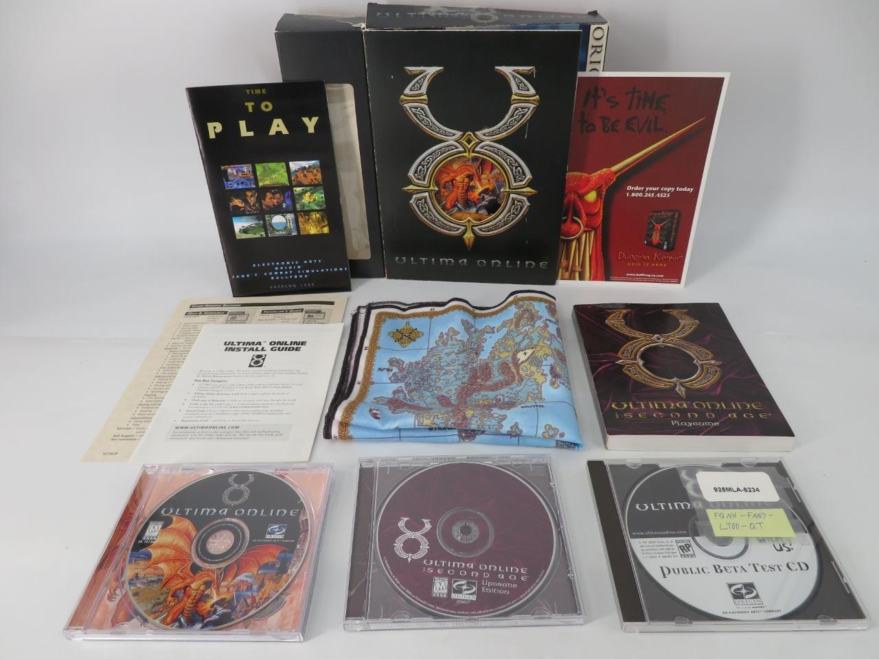 Ultima Online - Big Box Edition (PC: Windows, 1997) Flipcover Origin - NO PIN!