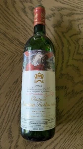 Chateau Mouton Rothschild 1985 Flasche Leerflasche ohne Korken - Bild 1 von 1