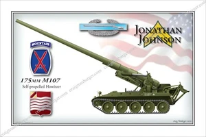 Artillery,M107,howitzer,battery,cannon,mortar,self,propelled,tank - Picture 1 of 7