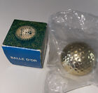 Vintage Balle D?Or Vintage Gold Golf Ball New In Box Taiwan