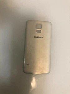 OEM Samsung Galaxy S5 Back Door Battery Cover White - Picture 1 of 4