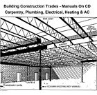 Building Construction Trades -13 Training Manuals on CD