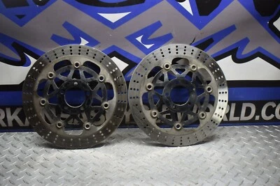 JUEGO ROTOR FRENO RUEDA DELANTERA BD13 96 KAWASAKI ZX9R ZX 9 R ZX9 NINJA ENVÍO GRATUITO Foto 1 de 4