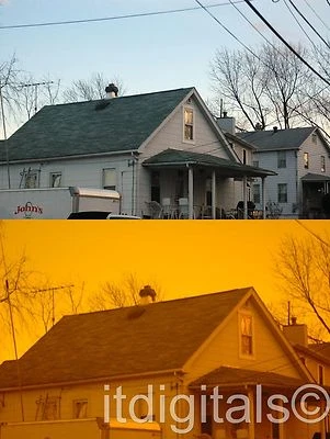 105mm Special Effect Sepia Lens Filter For Digital B&W Film Old Tyme Camera Circ - Image 1 of 4