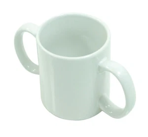 Two Handled Ceramic Mug - Two Handled Adult Drinking Aid - Hot Drinks Mug - Picture 1 of 1