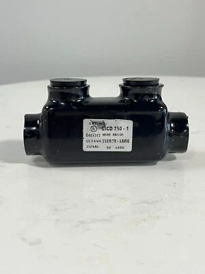 Insulated In-Line Multitap (Polaris-type) Connector 2 port 250-6 AWG