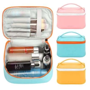 Large Makeup Bag Cosmetic Case Travel Storage Toiletry Organizer Waterproof US - Picture 1 of 15