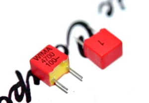 10pcs - WIMA FKP2 4700P (4700pF / 4,7nF) 100V 1% Pitch:5mm Film Capacitor - Picture 1 of 3