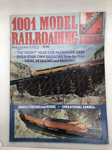 1001 Model Railroading Ideas Magazine Back Issue Summer 1972 Diesel Detailing - Picture 1 of 4