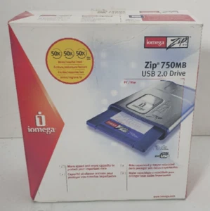 Iomega Zip drive 750 MB External Drive - Open Box - Picture 1 of 16