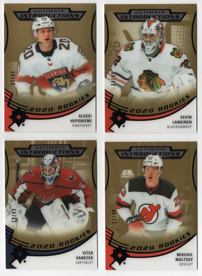 2020-21 Ultimate Collection Ultimate Introductions Gold #/49 Pick From List !! - Image 1 of 1