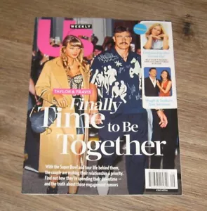 US Weekly 2025 magazine Travis Kelce TAYLOR SWIFT Patricia Heaton HUGH JACKMAN - Picture 1 of 2