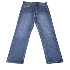 Gap Mom Jean Women's Size 29/8R Medium Wash Blue Button Fly High-Rise Denim Jean - Picture 1 of 10