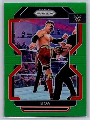 2022 Panini Prizm WWE #126 Boa Green - Image 1 of 2