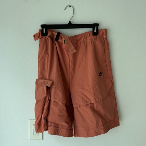 Nike Sportswear Tech Pack Pantaloncini da uomo in tessuto sfoderati cargo arancioni (DM5592 827)