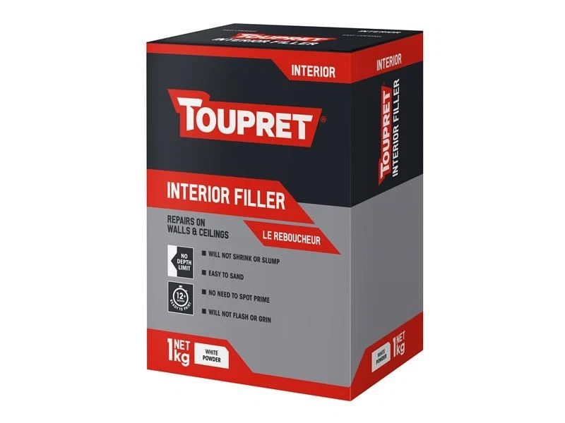 Toupret - Enduit de remplissage intérieur 1kg - Photo 1/1