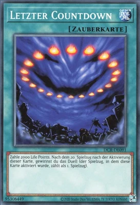 YuGiOh Letzter Countdown DCR-25TH-DE091 Common NM unl. - Bild 1 von 2